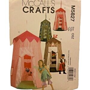 #M5827 McCalls Crafts Play Canopy Sewing Pattern
